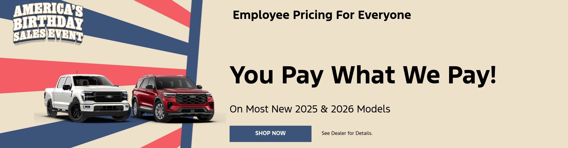 Employee Pricing