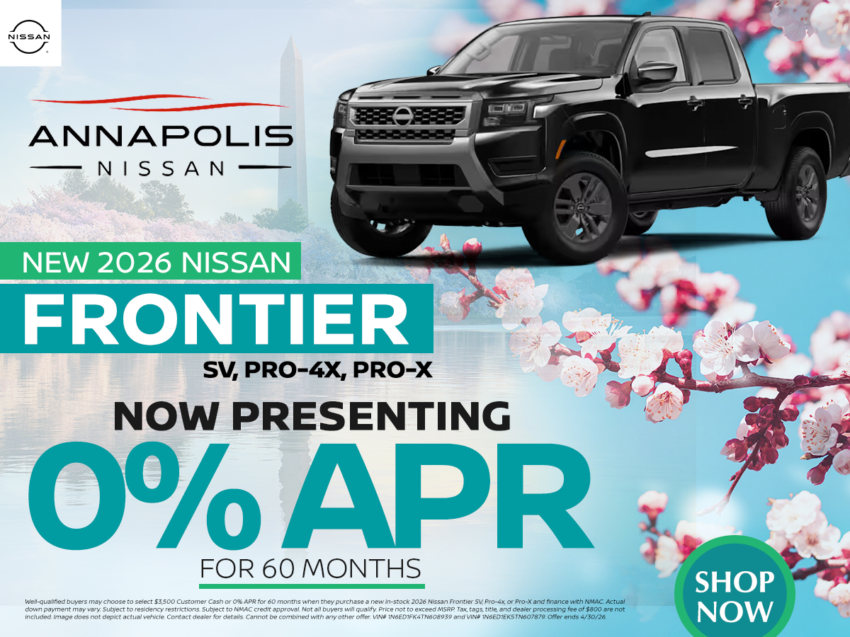 Special offer on 2026 Nissan Frontier Get a new Nissan Frontier!