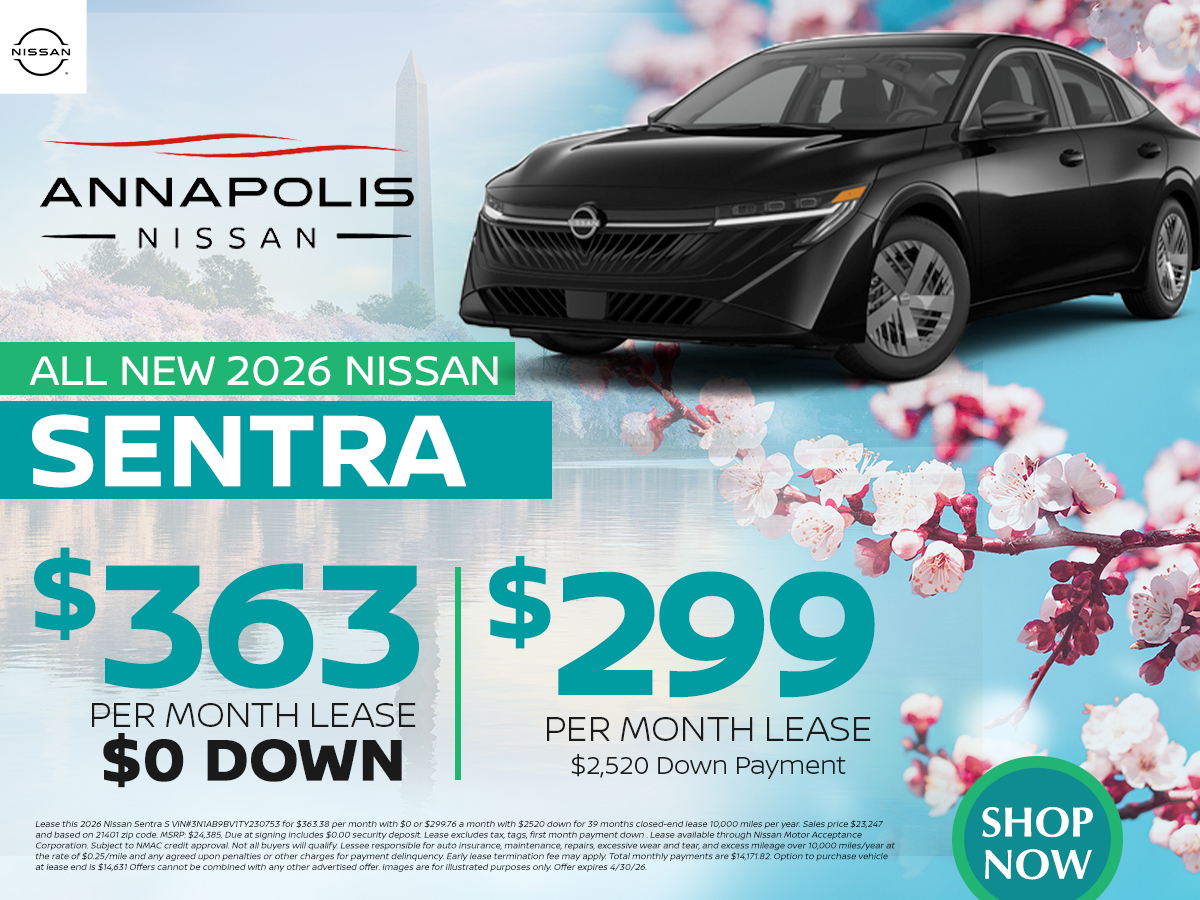 Special offer on 2026 Nissan Sentra Get a new Nissan Sentra!