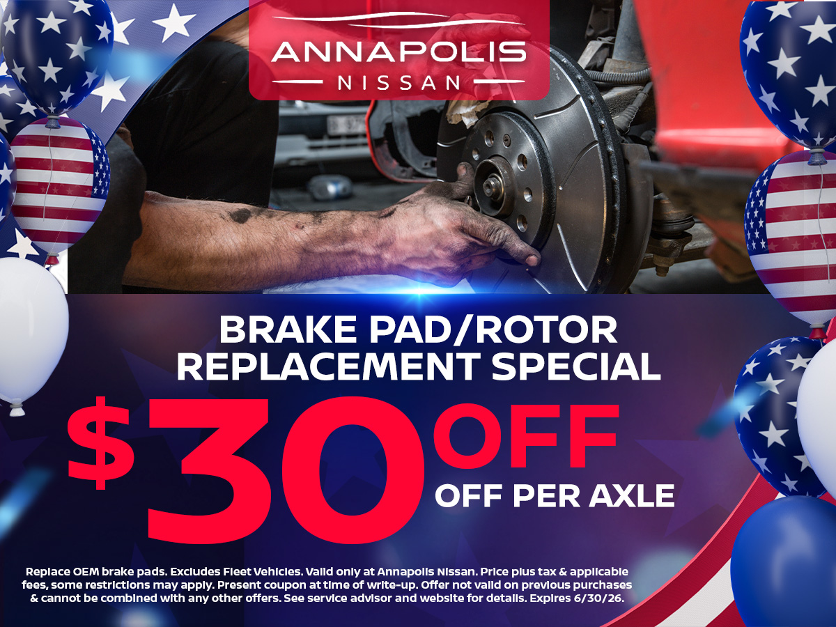 Coupon for Brake Pad/Rotor Replacement Special 