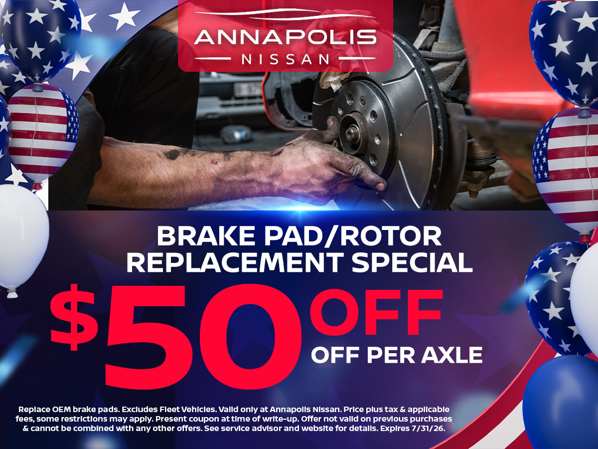 Coupon for Brake Pad/Rotor Replacement Special 