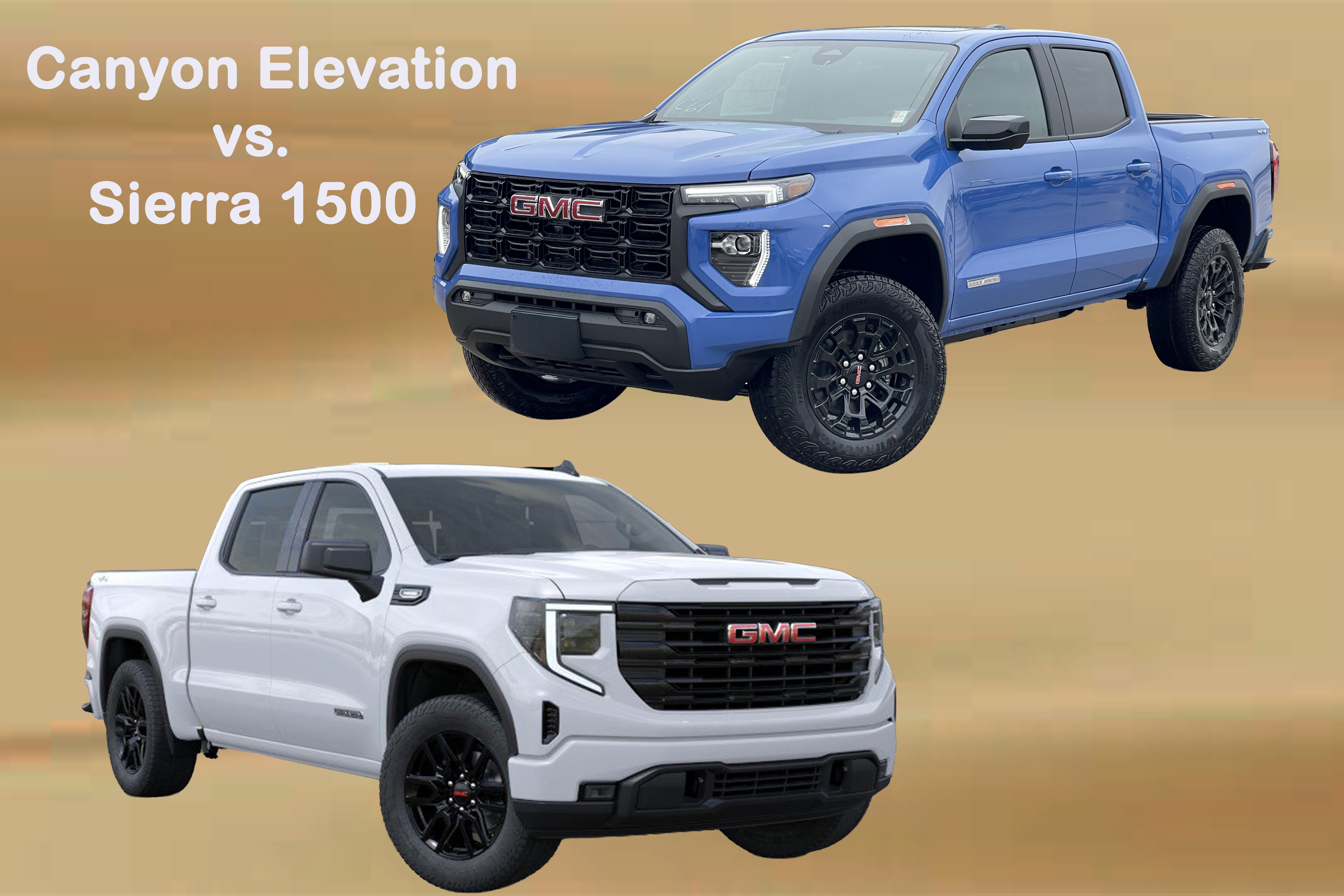 2026 Canyon vs. Sierra 1500