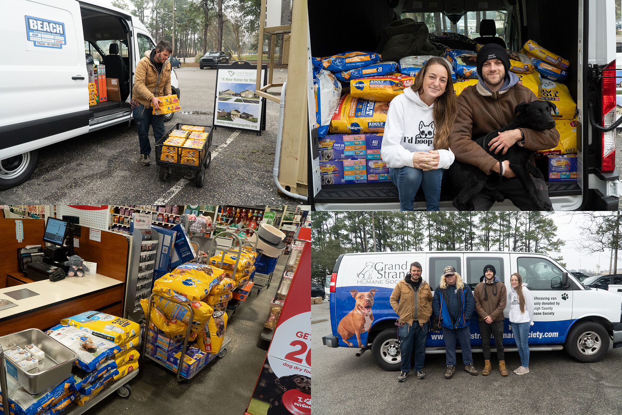 Beach Buick GMC donates to Humane Society