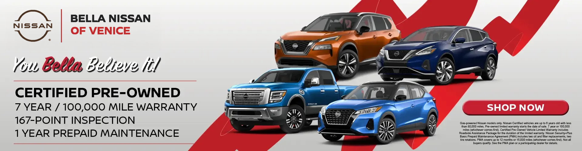 Bella Nissan Of Venice: Home of the Lifetime Warranty. 10 Years Unlimited Miles On All New Nissan's