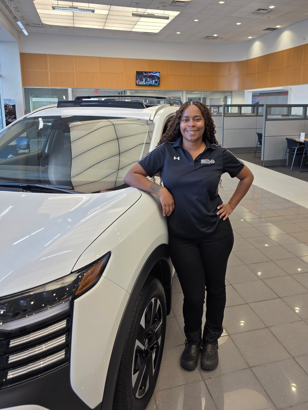 Service Advisor Jenae Bonner-Garfield in SERVICE at Benton Nissan of Bessemer