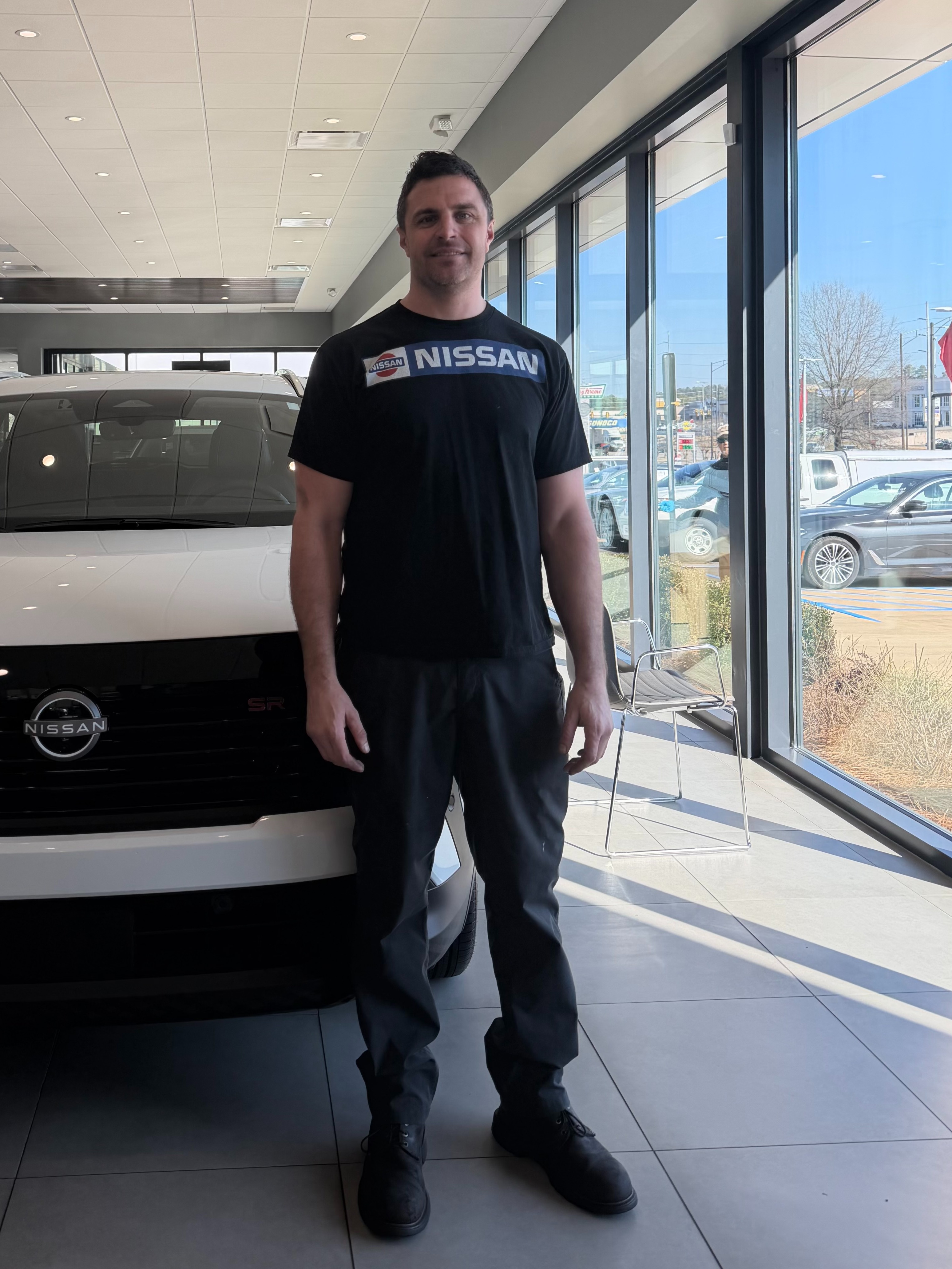 Senior Master Technician / Scope Specialist Anthony Bomicino in SERVICE at Benton Nissan of Hoover
