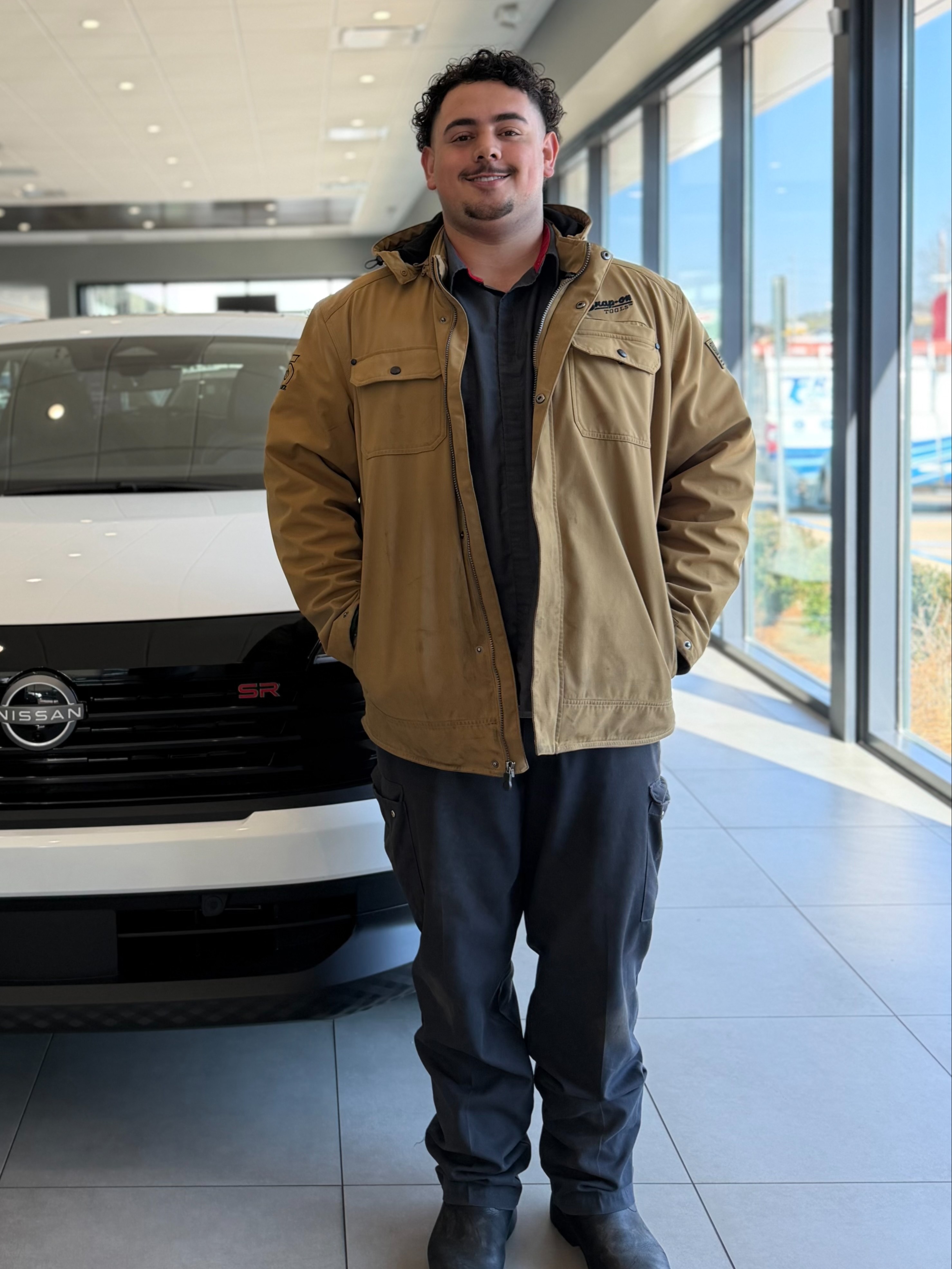 Pre-Owned Technician Jaylen White in SERVICE at Benton Nissan of Hoover