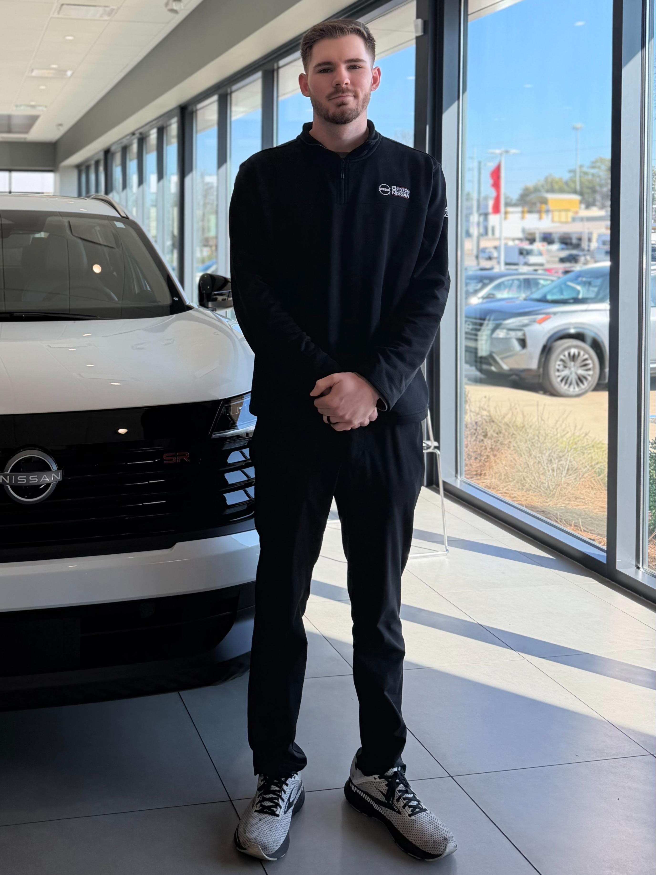 Service Advisor Jacob Oliver in SERVICE at Benton Nissan of Hoover