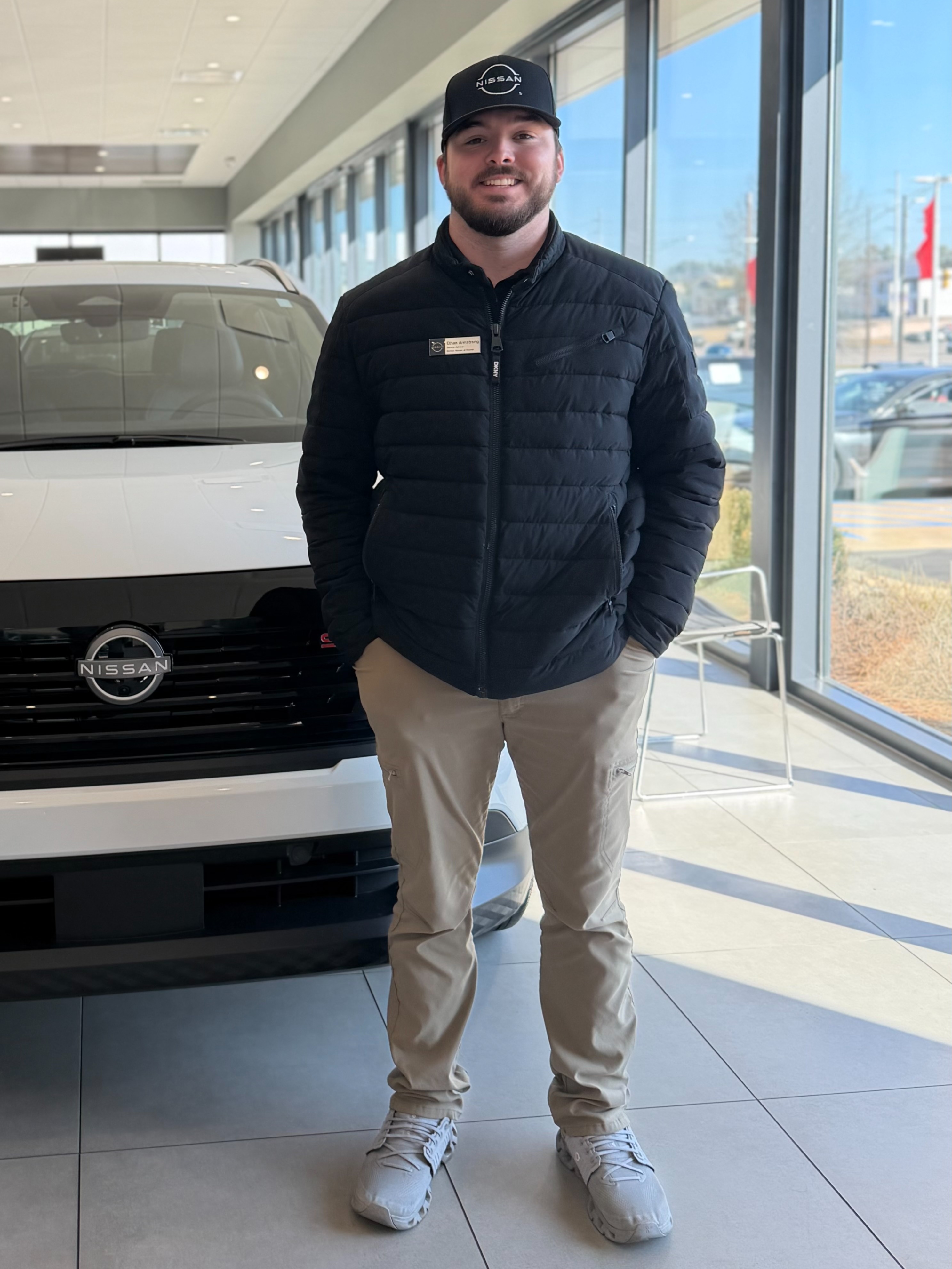 Service Advisor Ethan Armstrong in SERVICE at Benton Nissan of Hoover