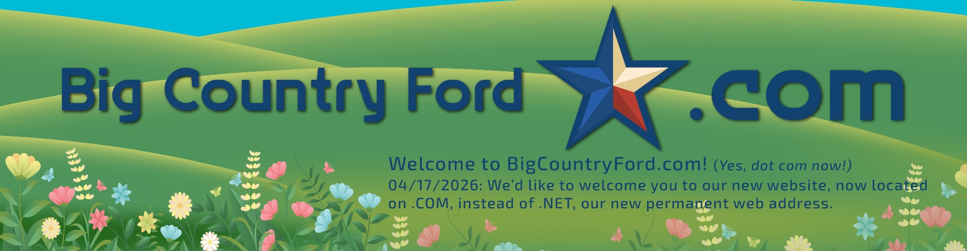 Welcome to our new website, now on .com, instead of .net!