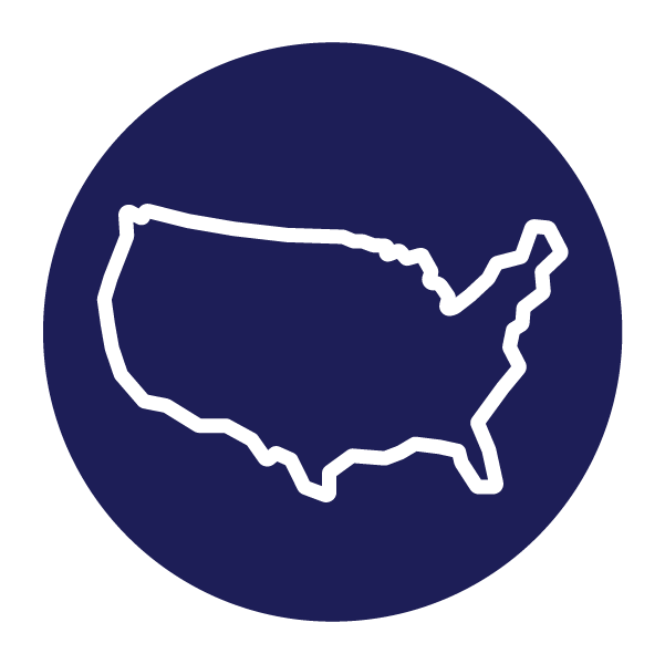 United States Map Icon