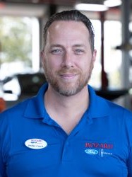 Valet Josh Currie in Service at Bozard Ford