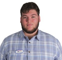 Parts Associate Jacob Call in Parts at Bozard Ford