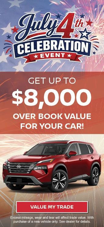 GET UP TO $8,000 OVER BOOK VALUE FOR YOUR CAR!