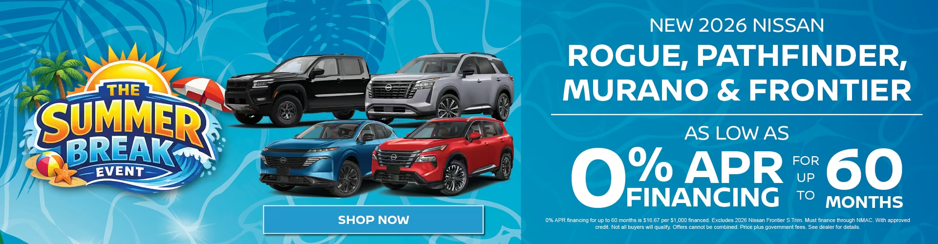 0% APR Financing Available for 60 Months
