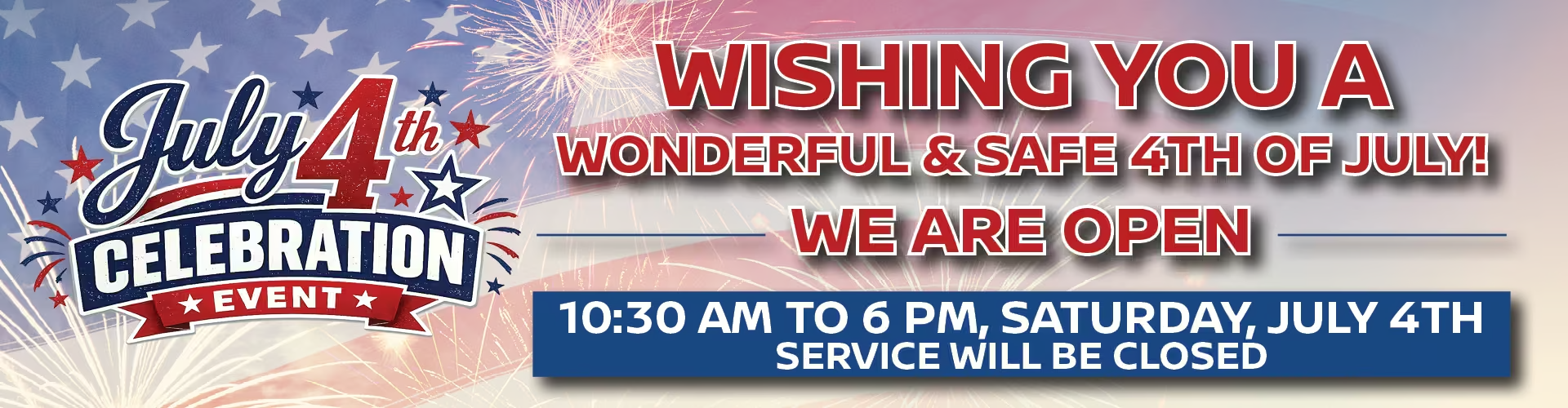 Nissan of Cape Coral July 4th Hours