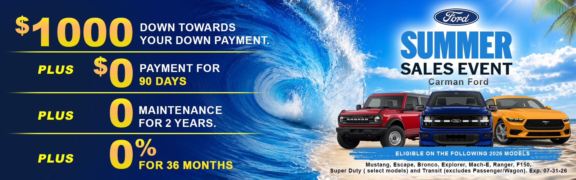 Summer Sales Event