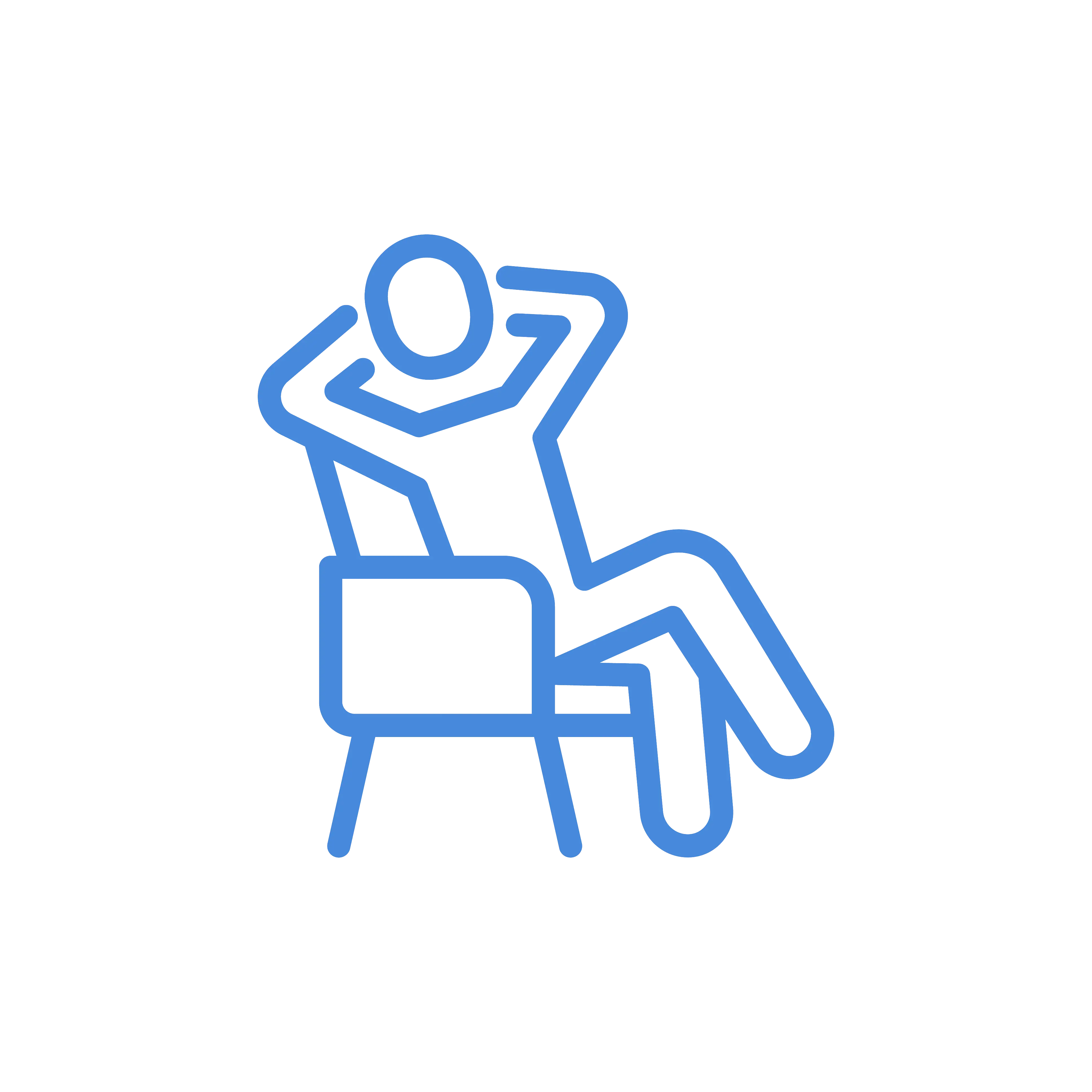 Money in hand illustration