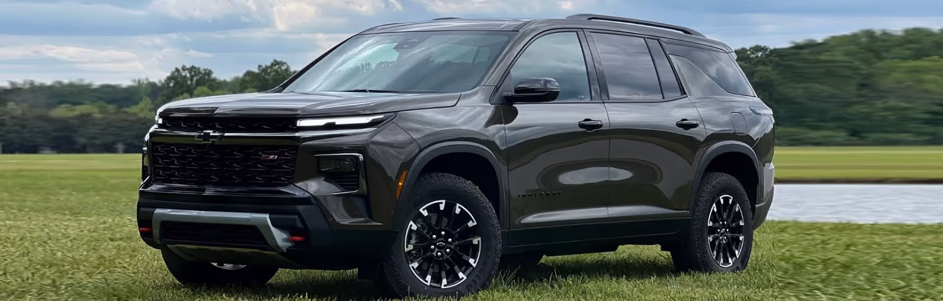 2026 Chevrolet Traverse parked in a field