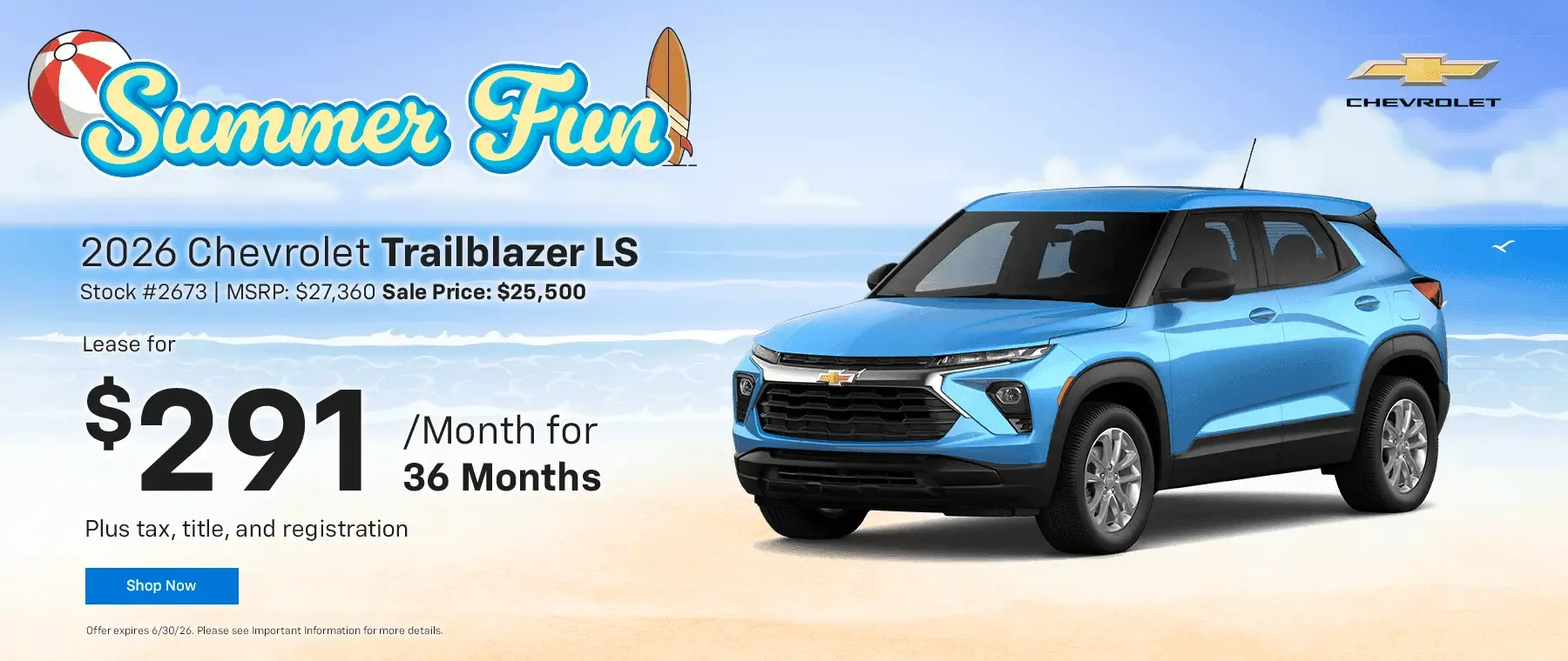 Special offer on    Lease Special