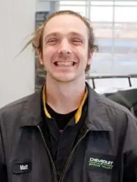 Express Technician Matt Schorr in Service at Chevrolet of Spring Valley