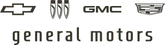 Chevrolet, Buick, GMC and Cadillac logos