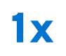 1x icon
