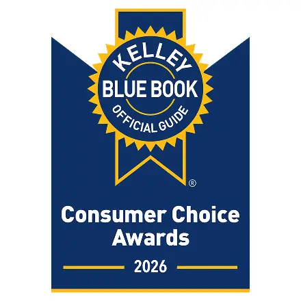 2026 Kelley Blue Book Consumer Choice Award logo
