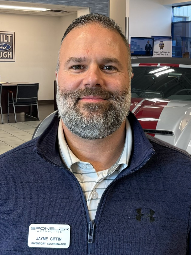 New & Used Inventory Coordinator Jayme Giffin in Sales Team at Sponsler-Donley Ford of Mount Vernon