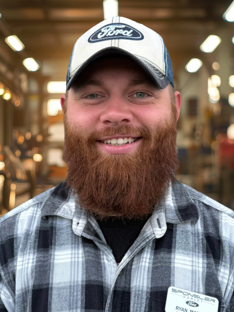 Service Advisor Ryan Martin in Service Team at Sponsler-Donley Ford of Shelby