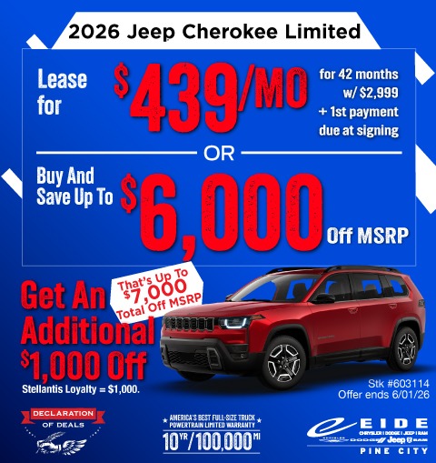2026 Jeep Cherokee
