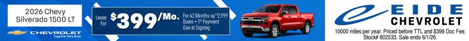 2026 Chevrolet Silverado 1500