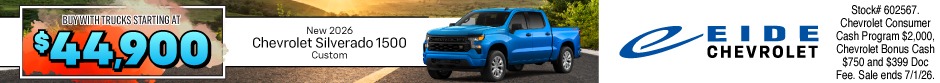 2026 Chevrolet Silverado 1500