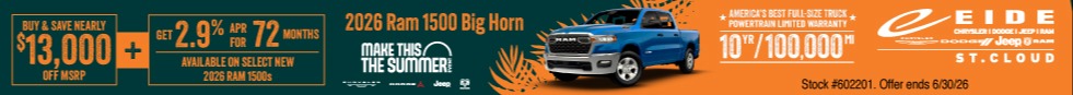 2026 Ram 1500 Lease Special