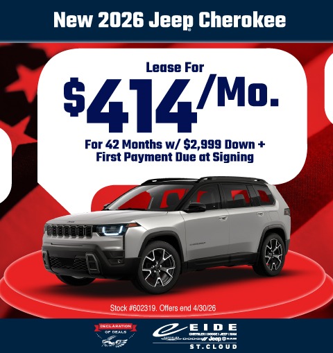 2026 Jeep Cherokee Lease