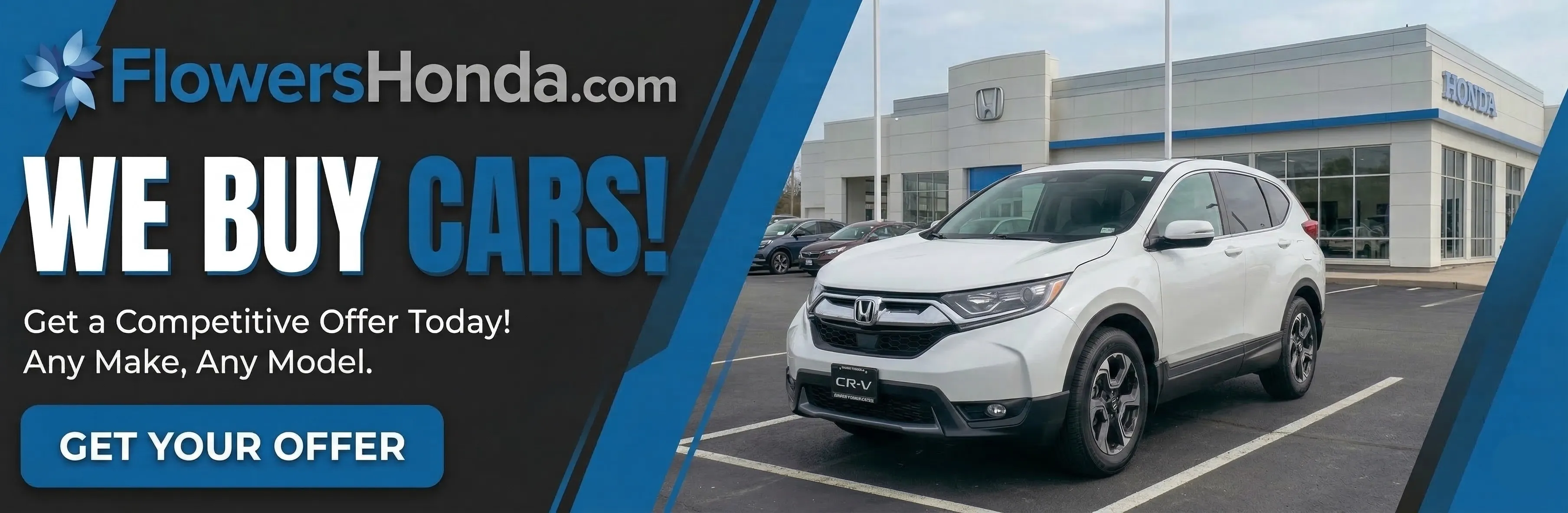 We Buy Cars at Flowers Honda