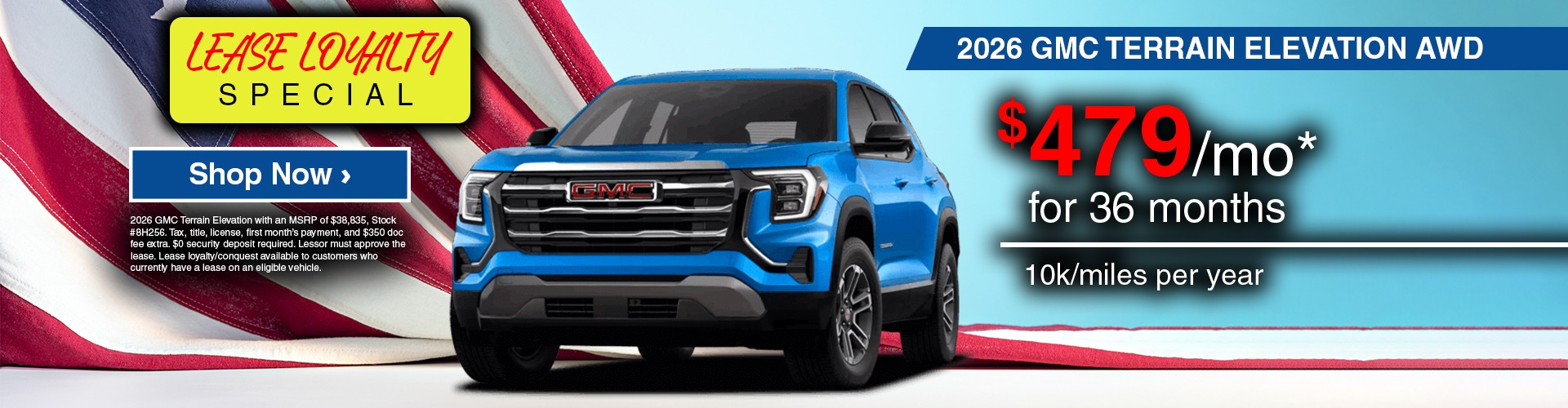 2026 GMC Terrain Elevation AWD