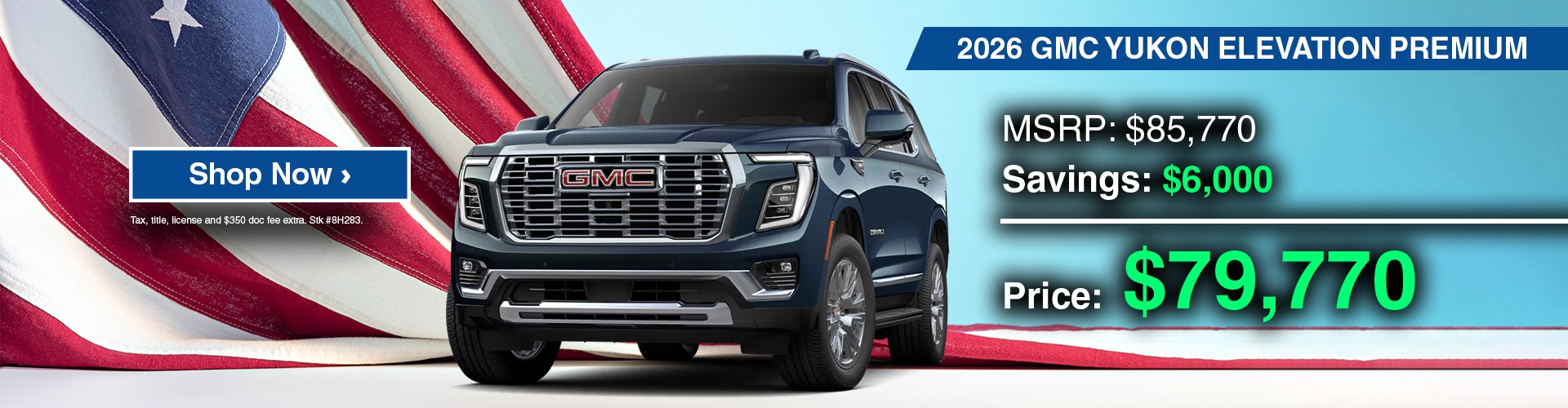 2026 GMC Yukon Elevation Premium