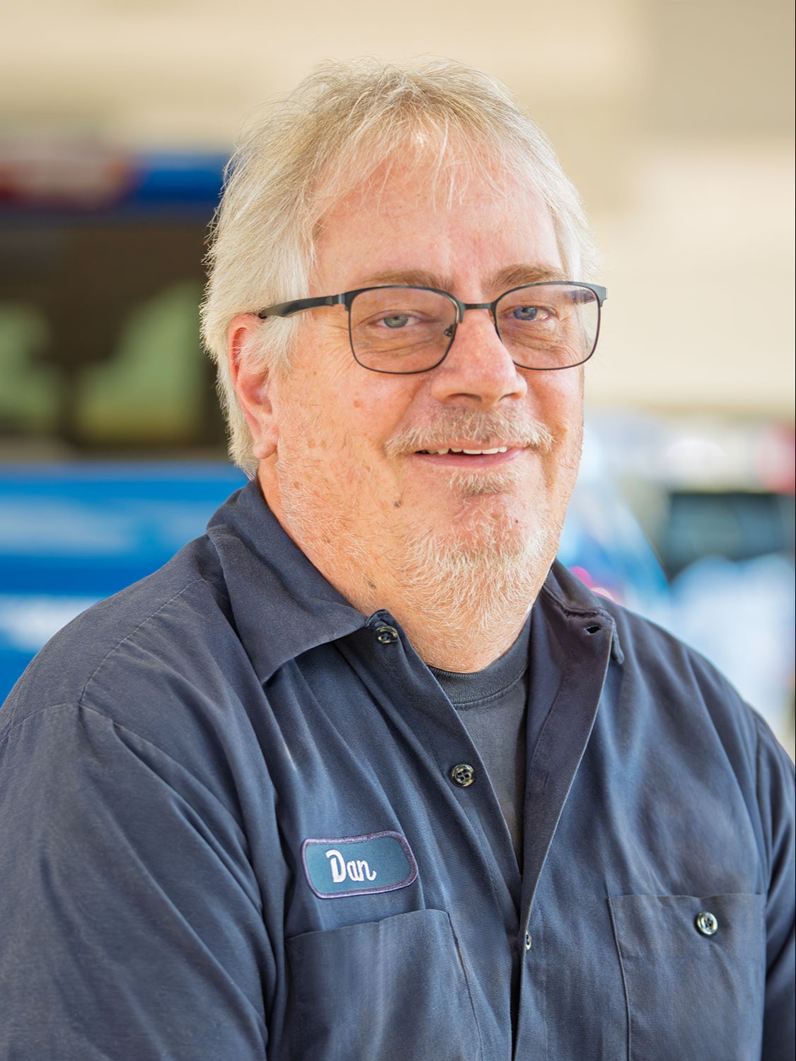 Journeyman Technician Daniel Streier in Service at Fury GMC Forest Lake