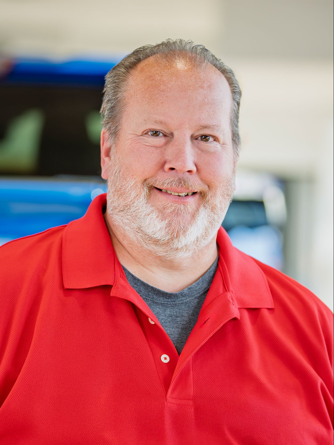 Counterman Robert Dietzmann in Parts at Fury GMC Forest Lake