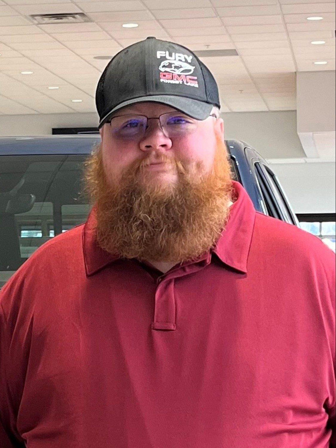 Service Advisor Bradley Ring in Service at Fury GMC Forest Lake