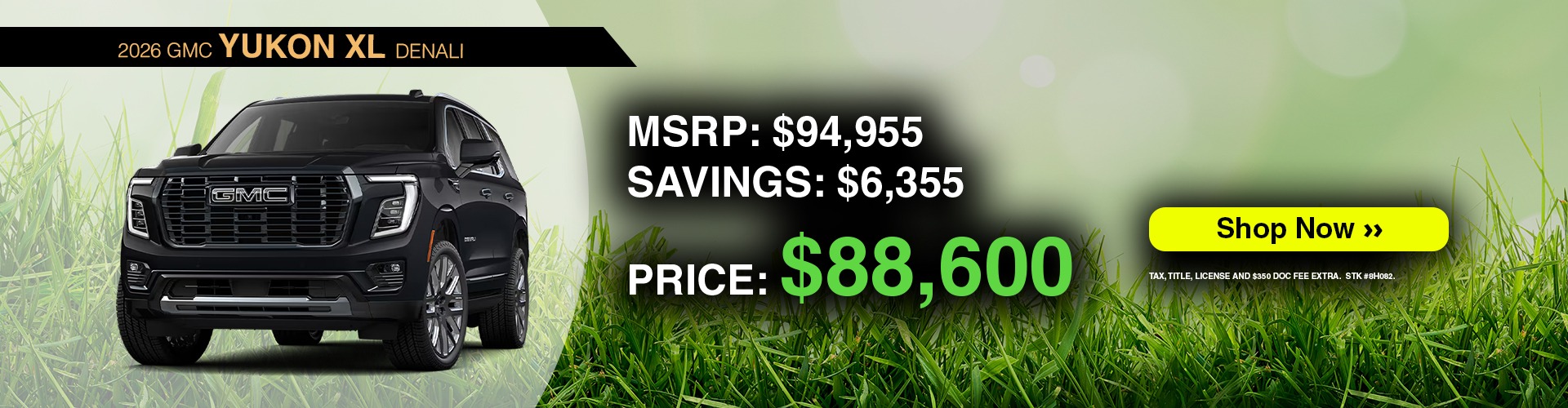 2026 GMC YUKON XL DENALI