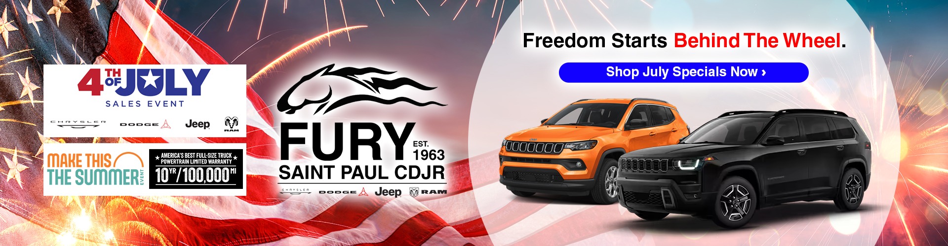Shop new CDJR specials at Fury Motors Saint Paul!