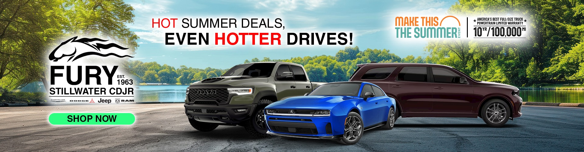 Check out June specials for Fury Motors Stillwater CDJR!
