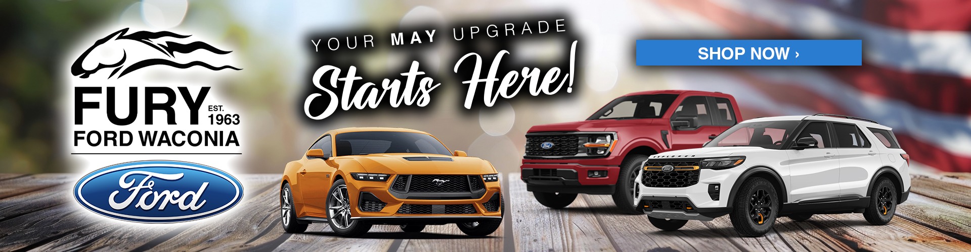 Check out our May, Ford specials!