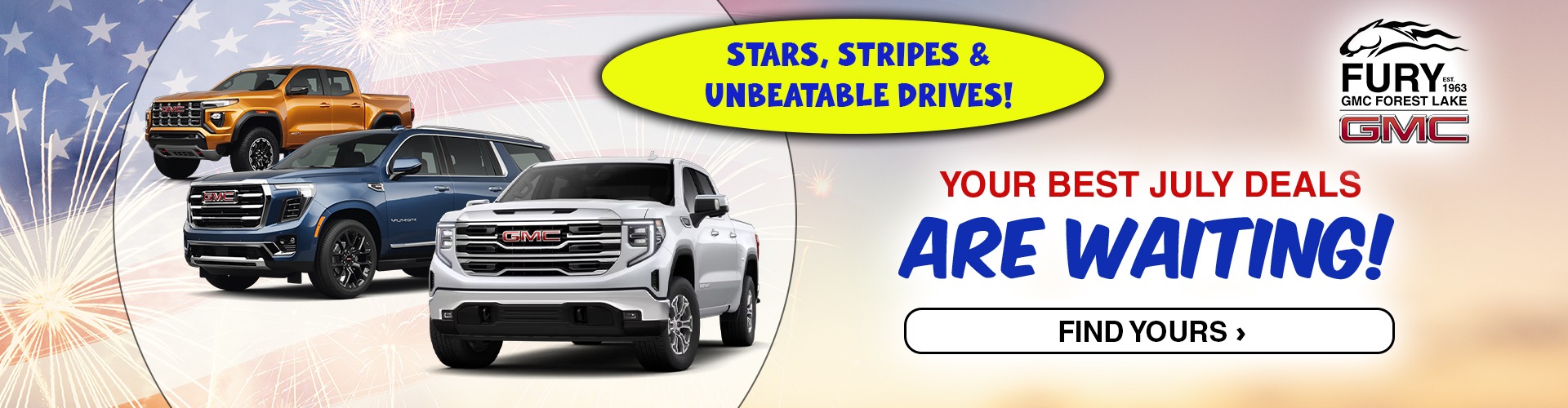 Check out July GMC Specials!