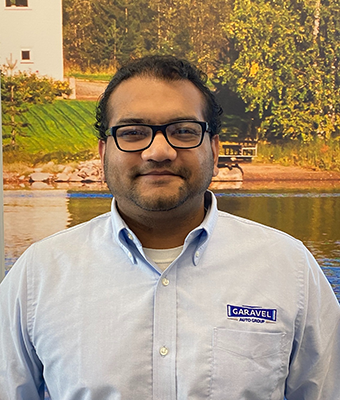 Certified Sales Consultant Amit Hassan in Sales at Garavel Subaru