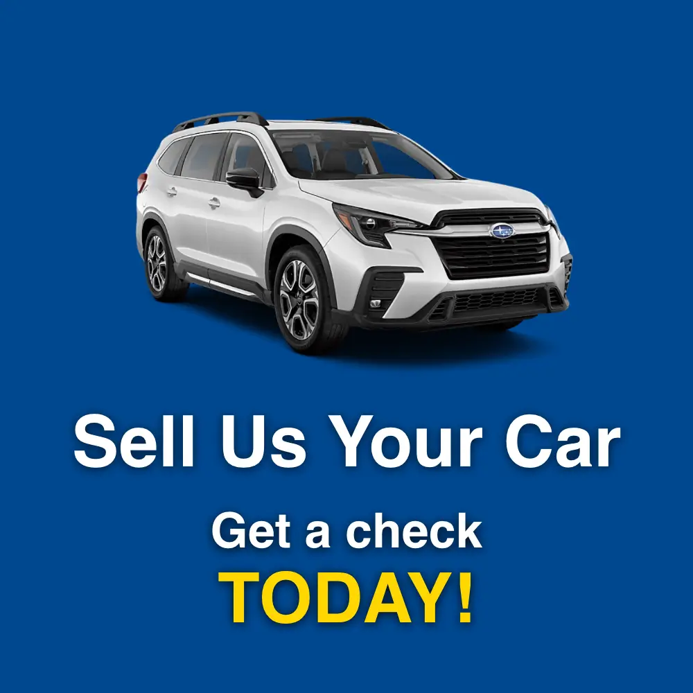 Sell us your car at Garavel Subaru in Norwalk CT