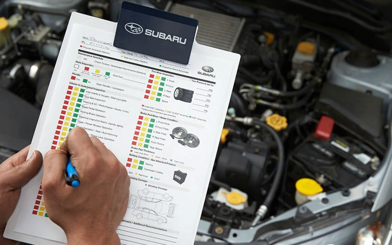 Subaru Multi-Point Inspection