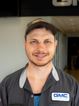 Shop Foreman Samuel Rose in Service at GMC of Rochester